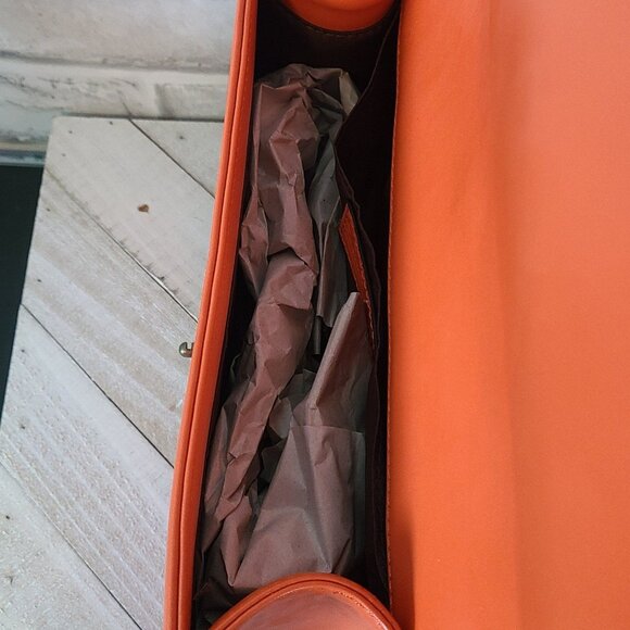 Donna Bella Designs Crossbody Bag Orange NWT - Picture 9 of 12